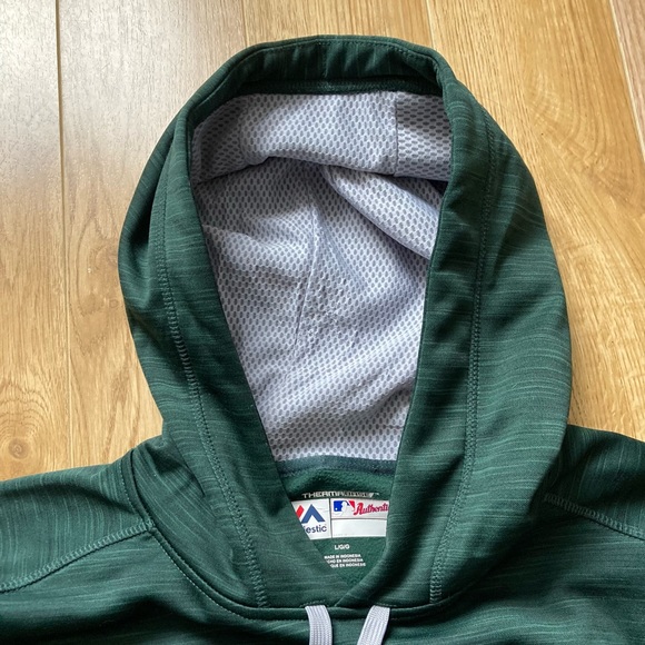 MLB "NEW YORK BASEBALL" Fleece Lined, Kangaroo w Drawstring Hoodie in LARGE - Picture 3 of 7